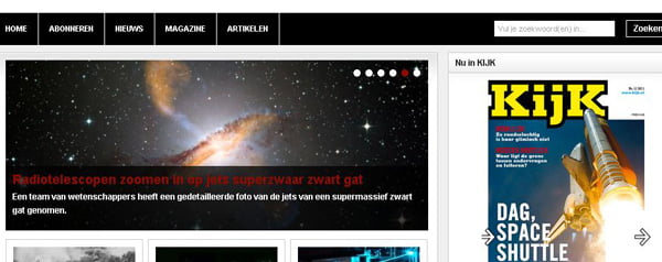 Nieuwe KIJK-site