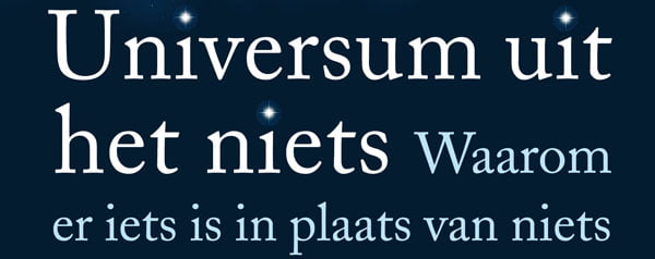 Universum uit het niets - banner