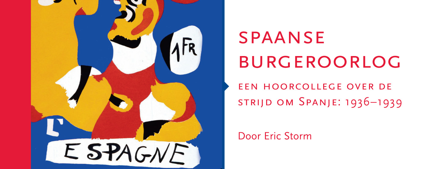 Spaanse burgeroorlog - banner