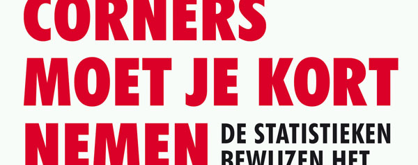 Boek 'Corners moet je kort nemen' - banner