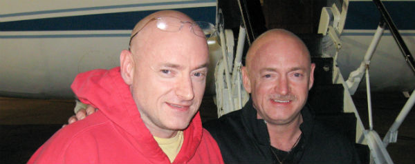 Scott en Mark Kelly