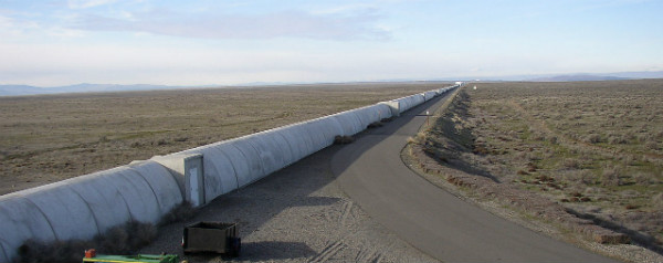 Noordelijke arm van detector zwaartekrachtsgolven (Advanced) LIGO