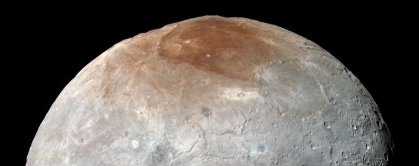 Charon door New Horizons (september 2015)