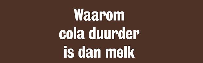 Waarom cola duurder