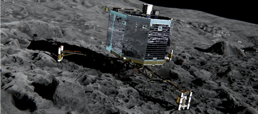 Philae op komeet 67P