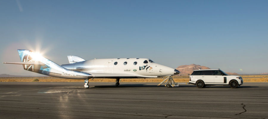 Taxitest SpaceShipTwo Virgin Galactic