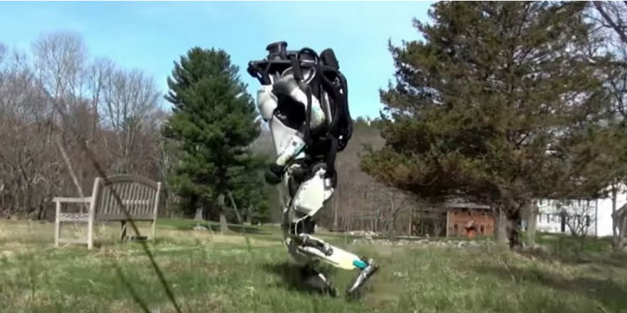 Atlas jogt. Bron: Boston Dynamics