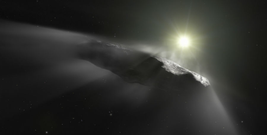 Oumuamua komeet