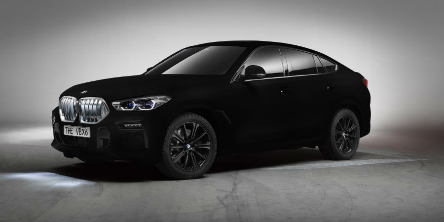 BMW X6 Vantablack