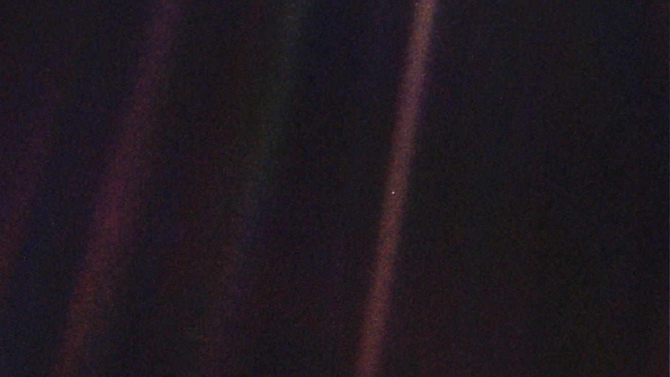 pale blue dot