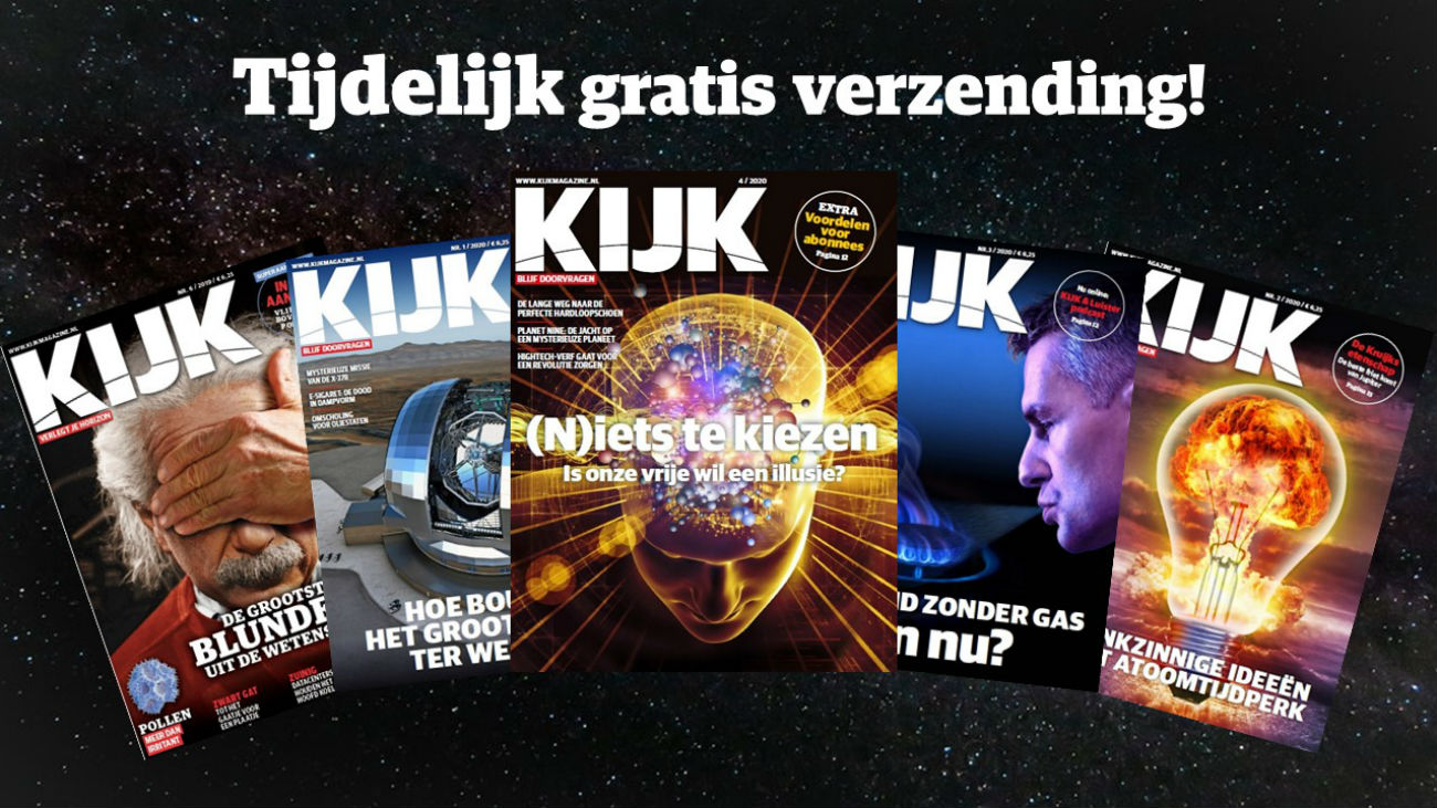 KIJK gratis verzending