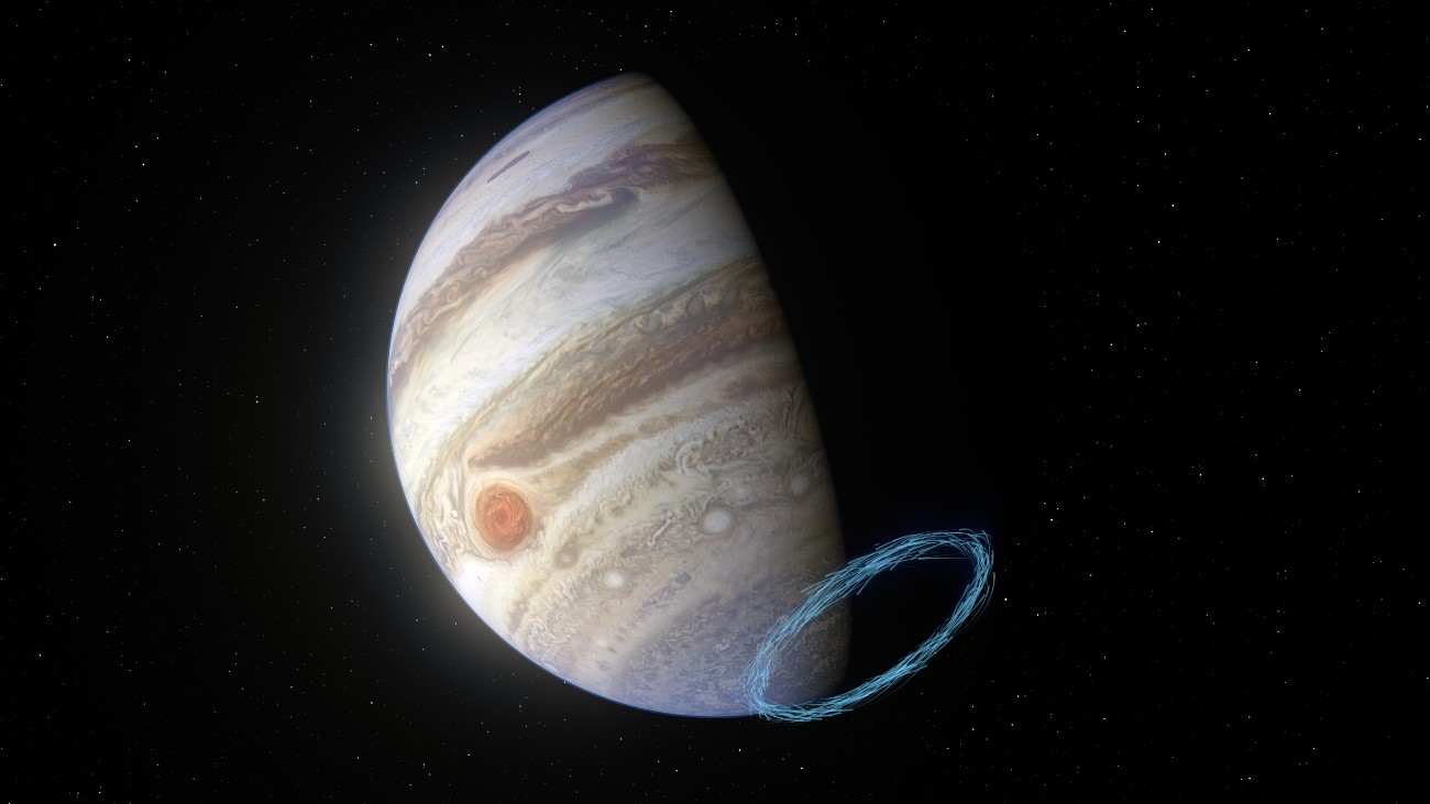 straalstroom Jupiter