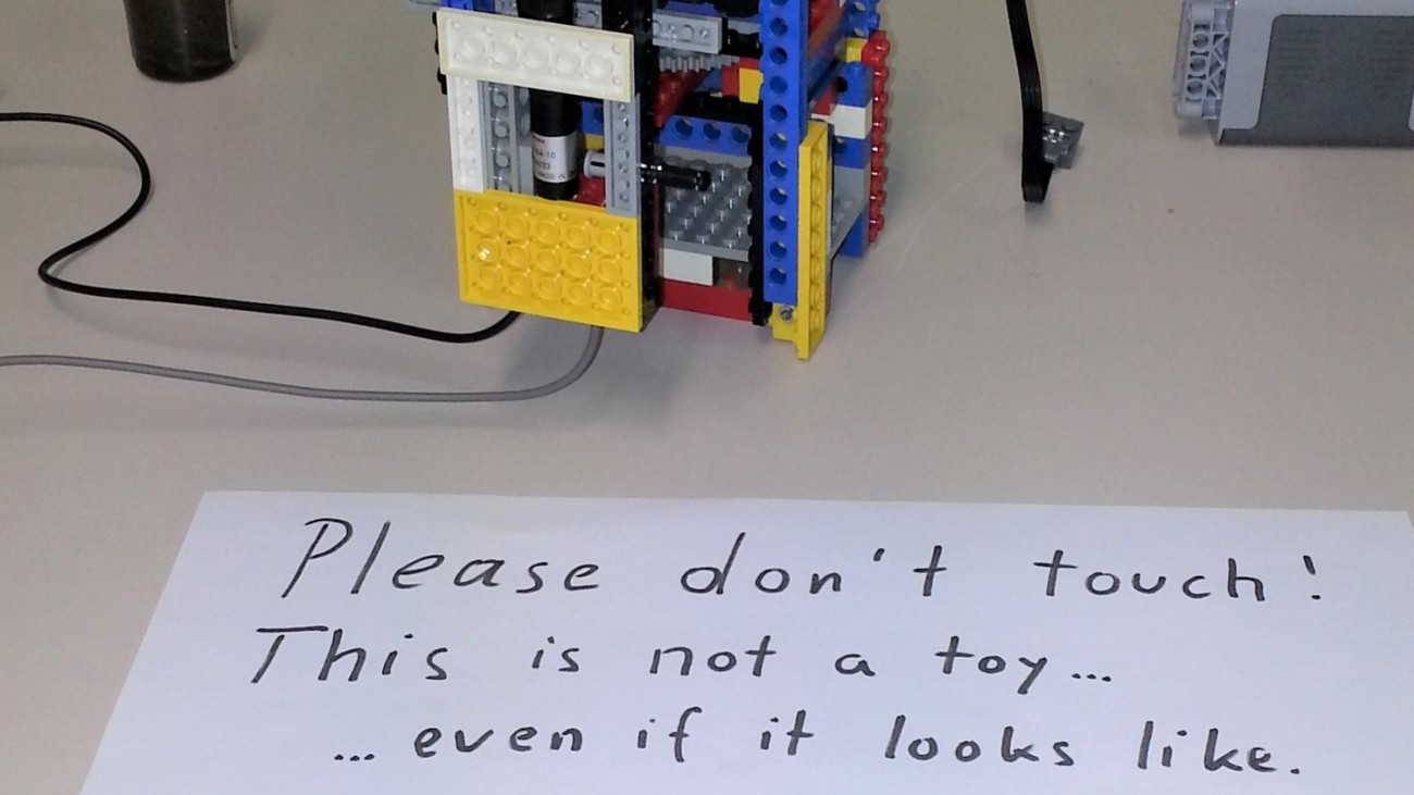 LEGO in het lab