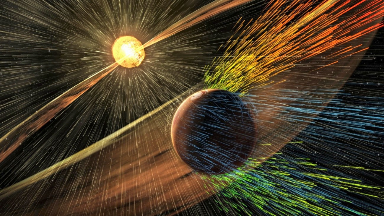 magneetveld Mars