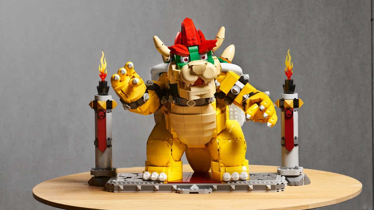 LEGO bowser set