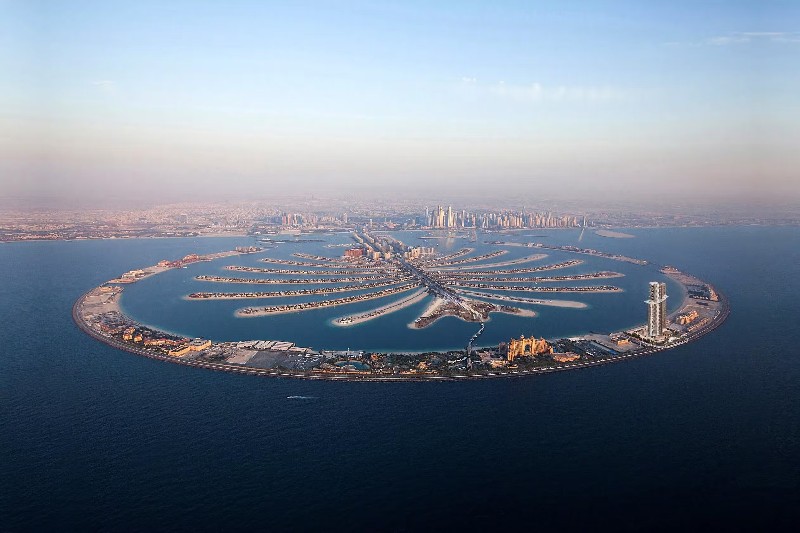 Palm Jumeirah in Dubai