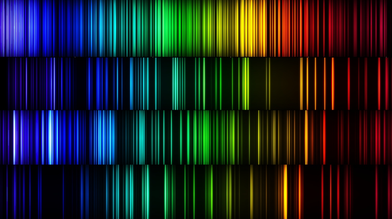 Lichtfrequenties van elementen