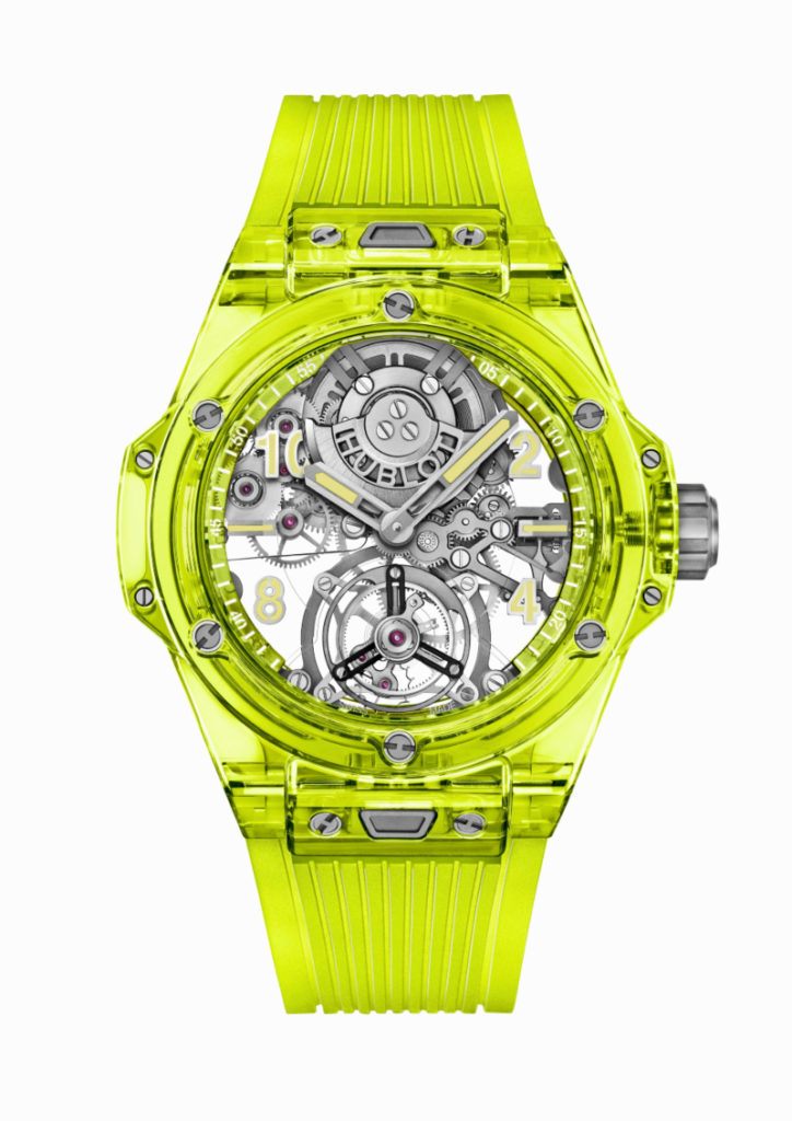 Big Bang Tourbillon Automatic Yellow Neon SAXEM