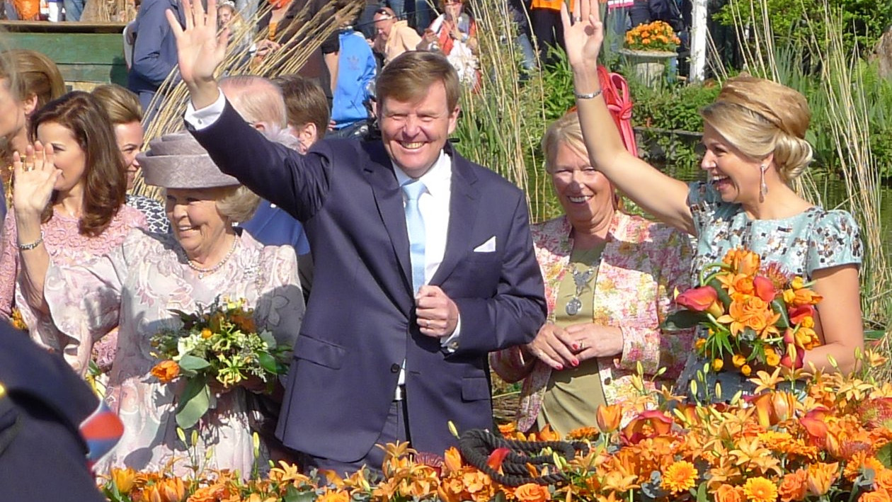 Koning Willem-Alexander op Koningsdag, koningen