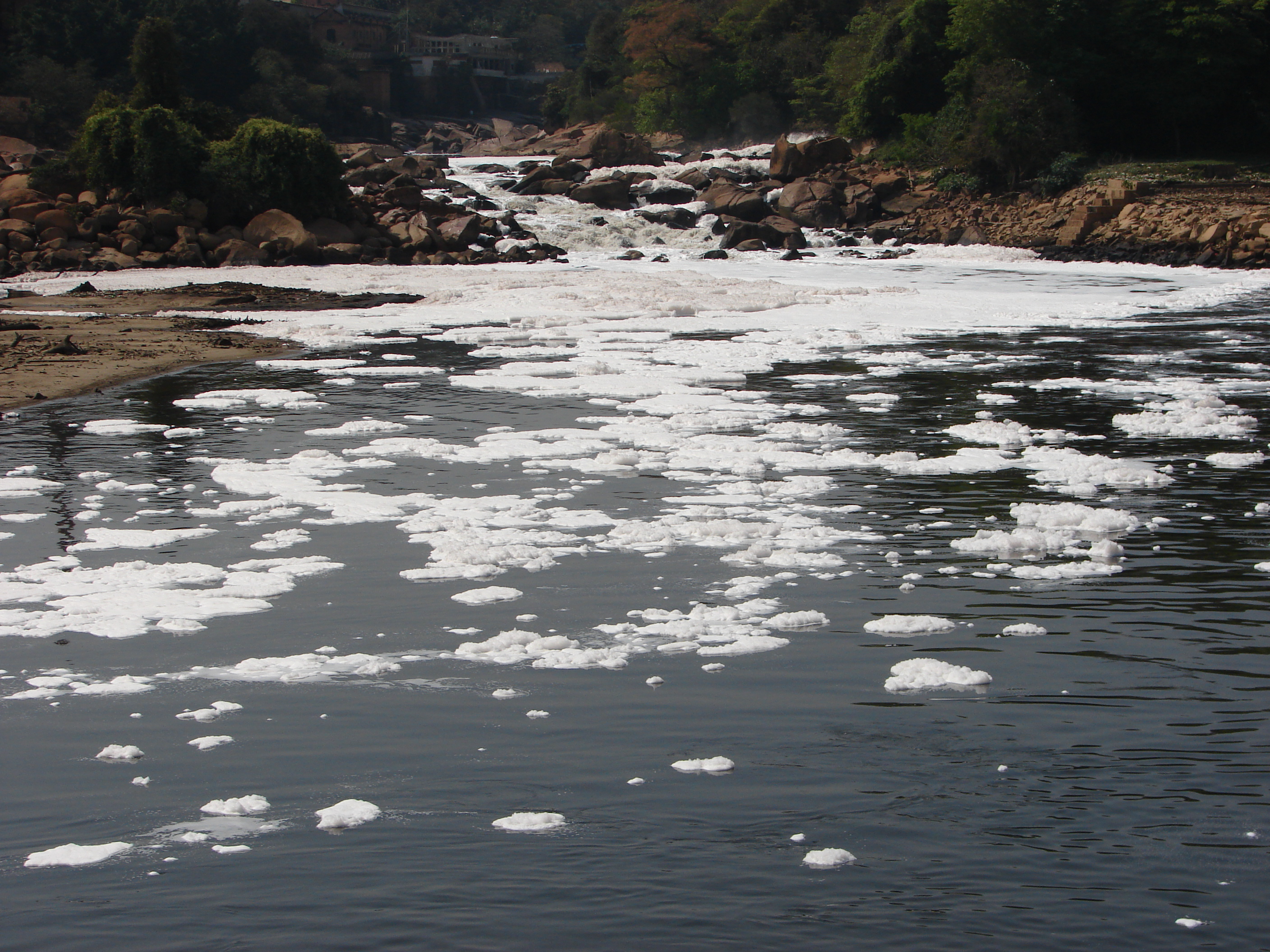 Tietê-rivier in Brazilië