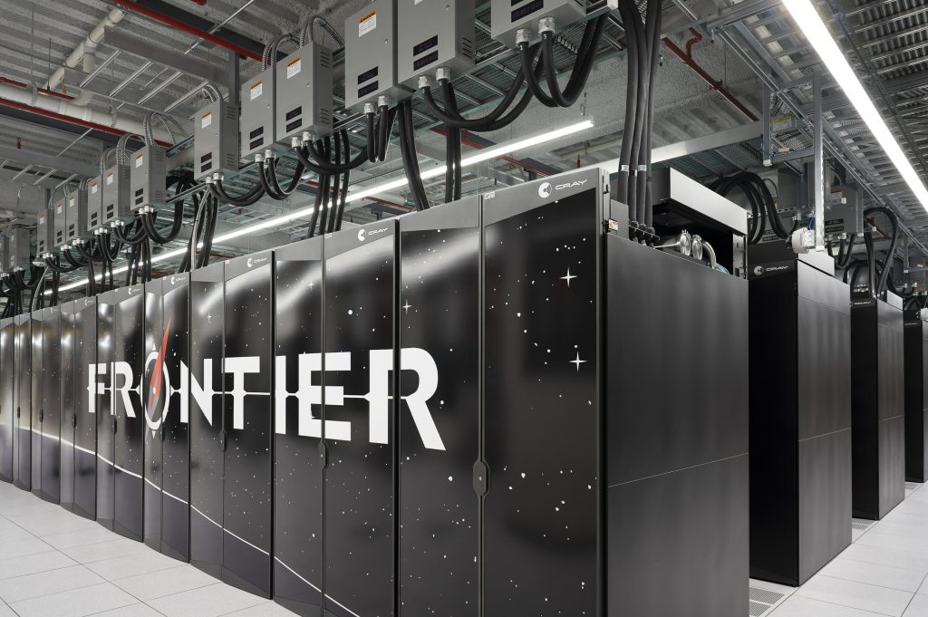 Supercomputer Frontier