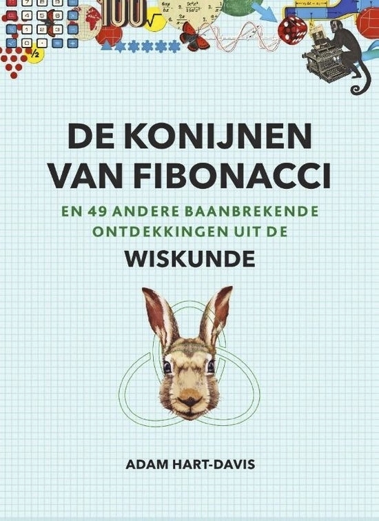 Cover van boek De konijnen van Fibonacci. 