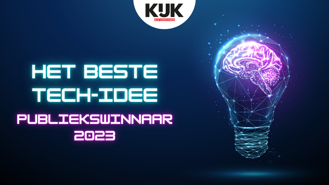 publiekswinnaar van het beste tech-idee 2023