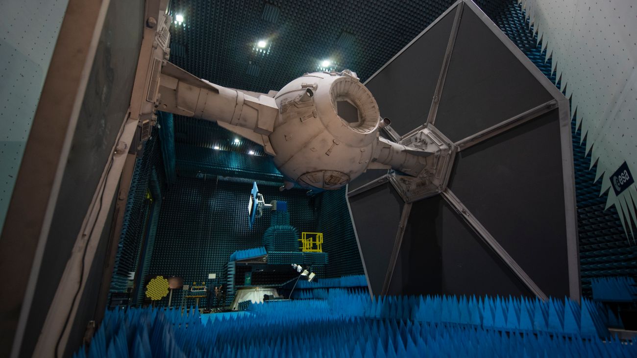 TIE Fighter bij de ESA